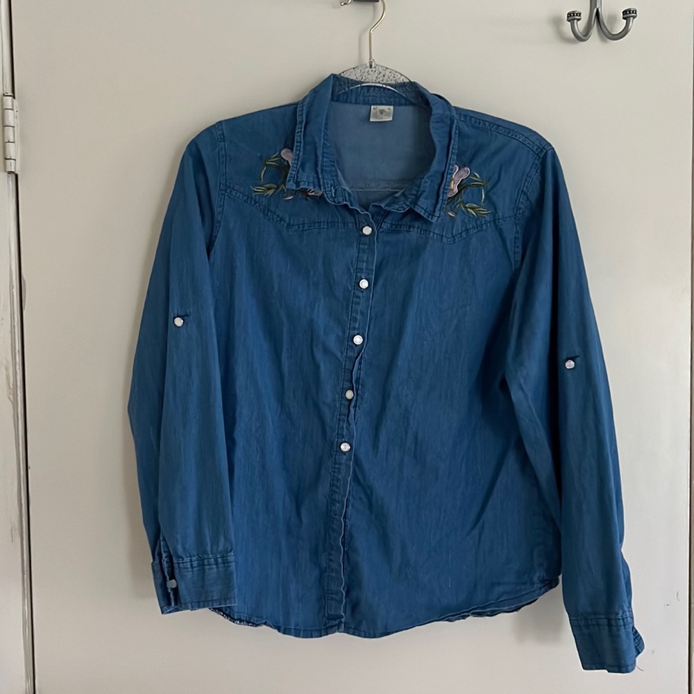 Ladies jean blouse 👚